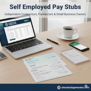 Self Employed Pay Stubs