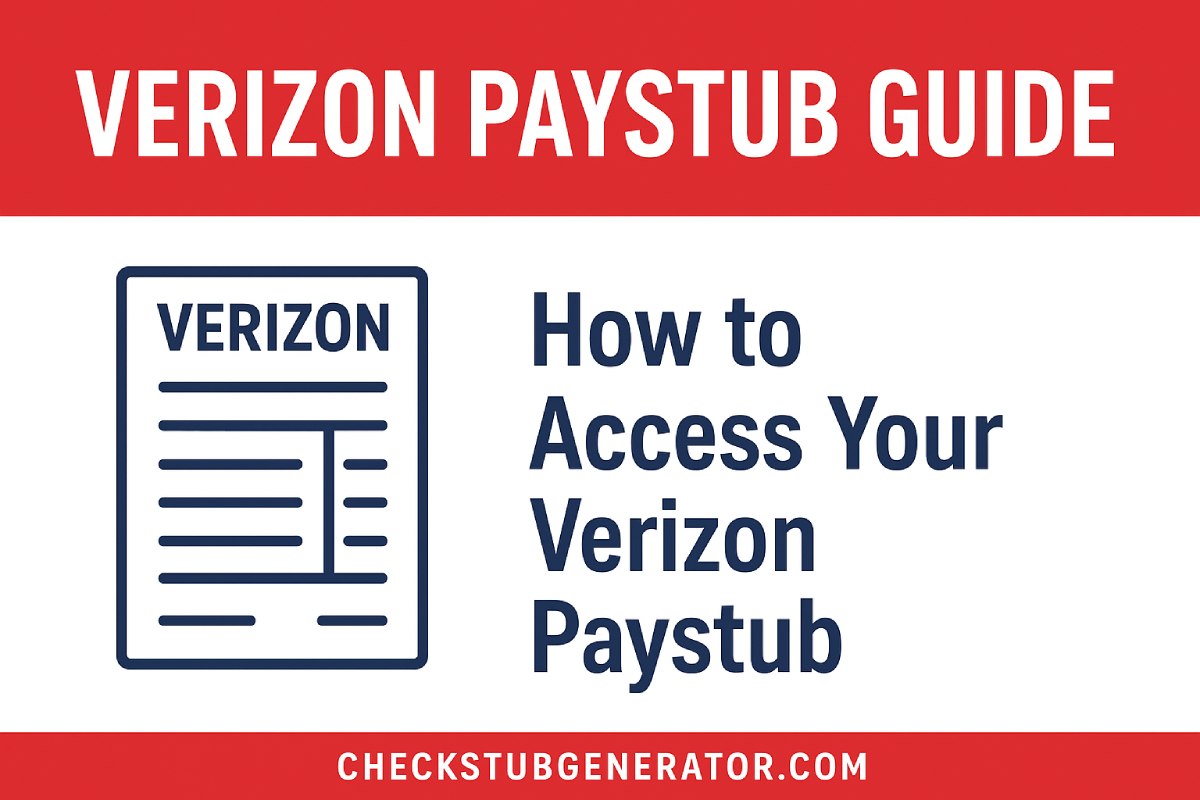 Verizon paystub