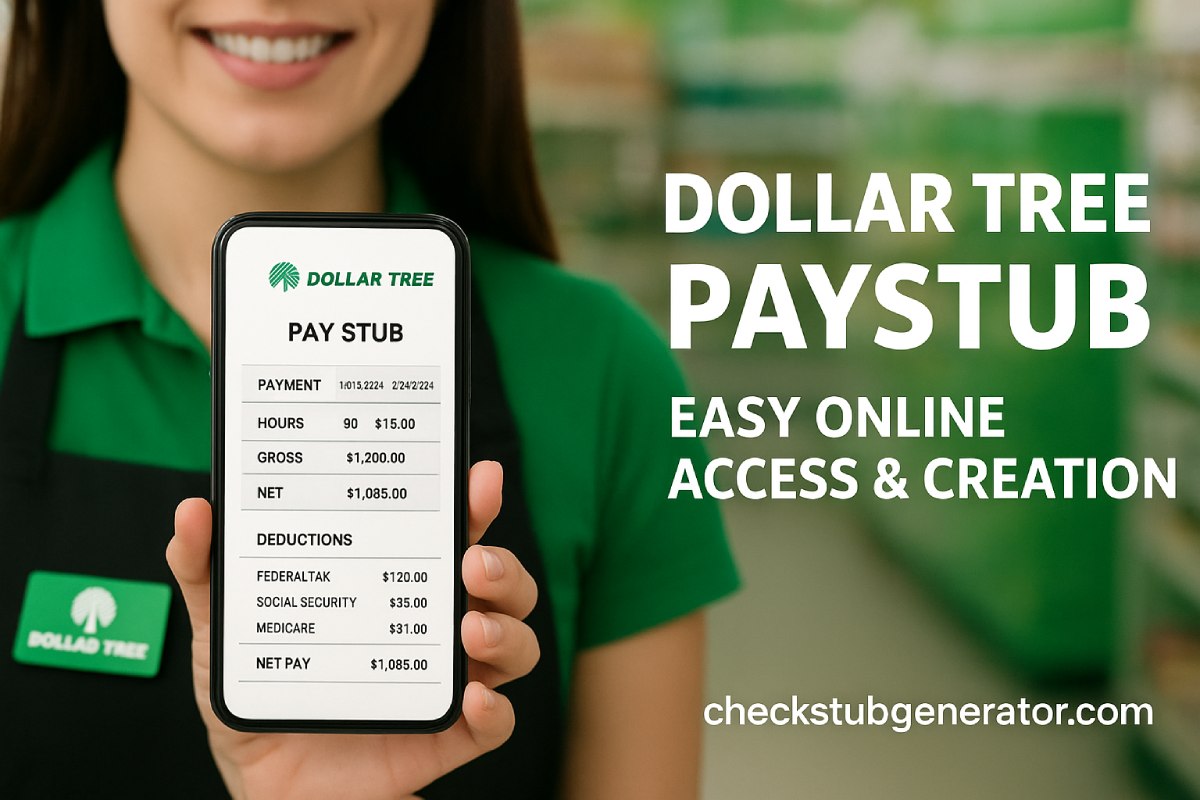 dollar tree paystub