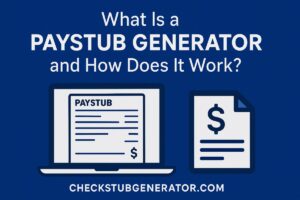 What Is a Paystub Generator